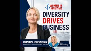 Stena Line Leadership: Margareta Jensen Dickson on Inclusion | Women in Maritime - PODCST