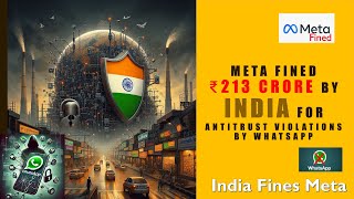 WhatsApp Privacy Concerns EXPOSED 🔓 | India impose ₹213 Crore Fine on Meta | Cybersecurity News
