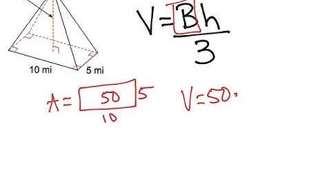 Quiz 2 Vol rectangular pyramid solution