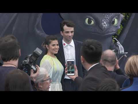 How to Train Your Dragon: The Hidden World LA Premiere B-Roll || #SocialNews.XYZ