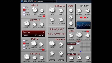 Free VST - Primo Synth - vstplanet.com