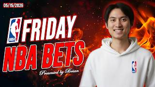 NBA PICKS TODAY | FRIDAY | 05/15/26 | FREE NBA Best Bets, Player Props, Predictions