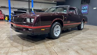 For Sale 1988 Chevy Monte Carlo SS Ttop $19,995