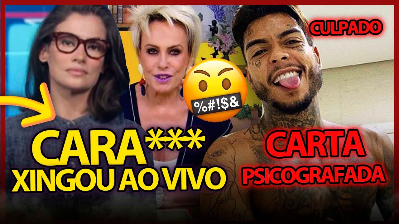 MC Kevin envia carta psicografa para SENSITIVA + Ana Maria xinga ao vivo + Renata Vasconcellos erra