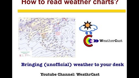 How to read weather charts?