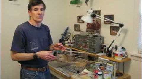 Part 3 - Covering a Model Airplane with Silkspan and Dope