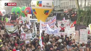 Réforme des retraites : 1,3 millions de manifestants dans toute la France selon la CGT