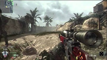 Call of Duty: Black Ops Villa 14-3 TDM Sniper Dragunov