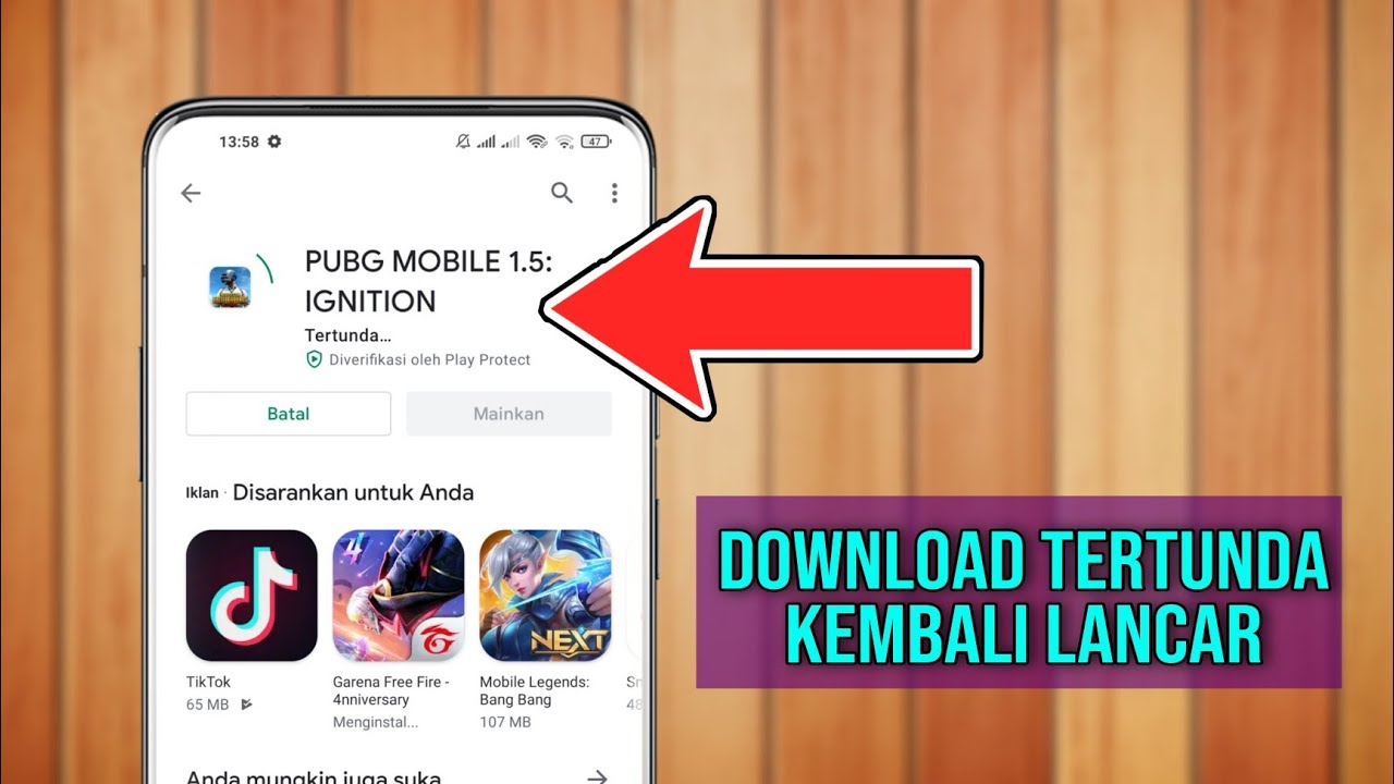 Penyebab download tertunda di play store