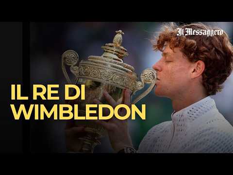 Video Sinner vince Wimbledon per la seconda volta, battuto Zverev in 4 set