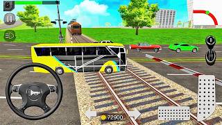 Euro Coach Bus Simulator 2020 #2 - City Bus Driving Games - Android Gameplay screenshot 5