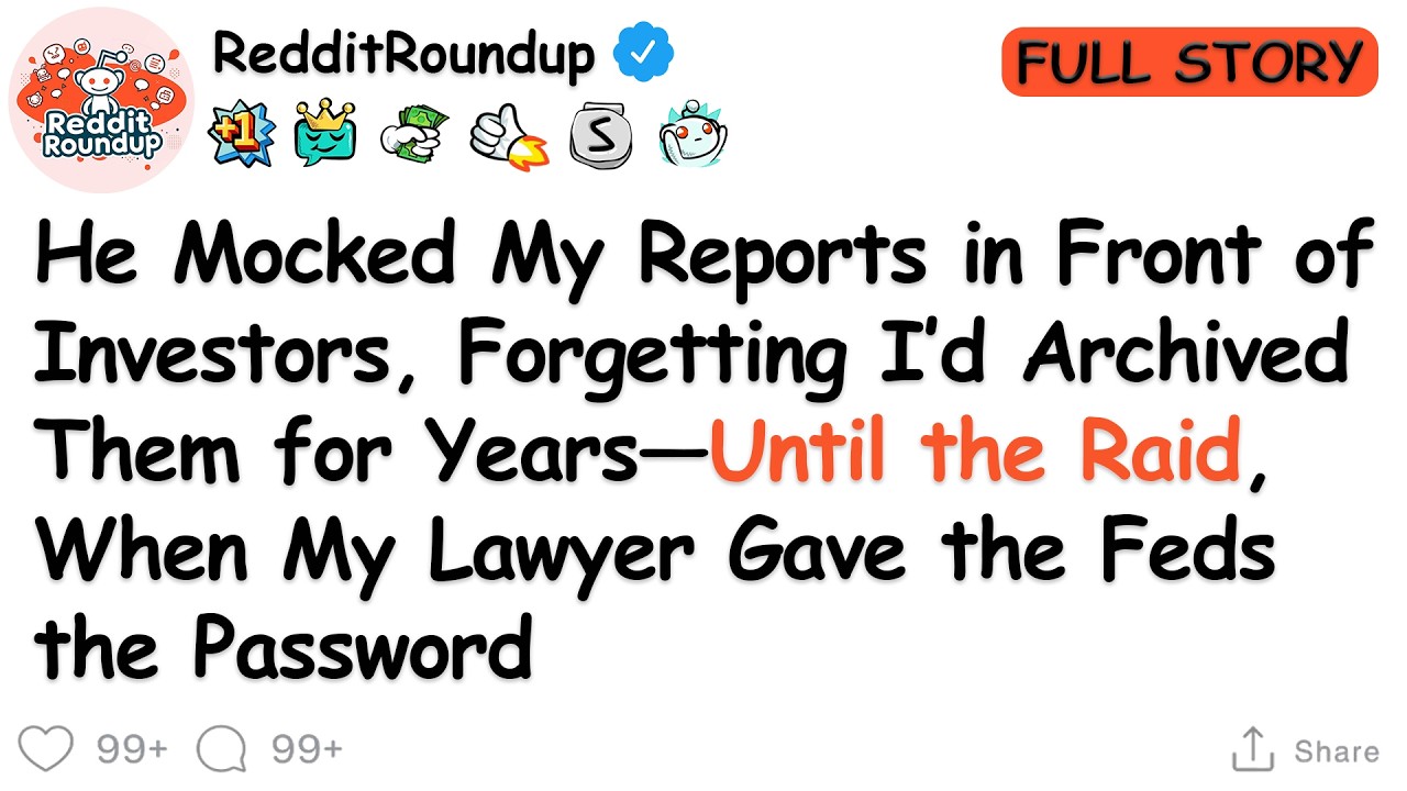 The CEO Called My Reports “Cute” to Investors—He Didn’t Know I’d Saved Five Years of Password...