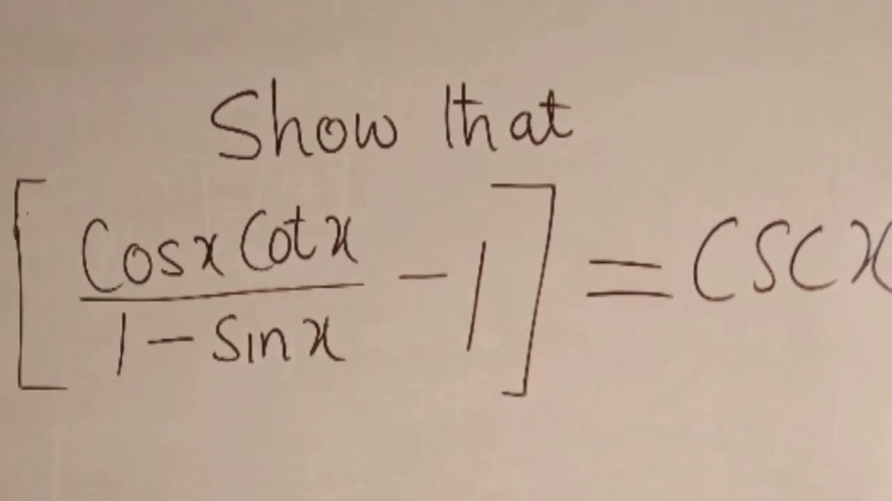 Arithmetic proofs of some trigonometric ratios
