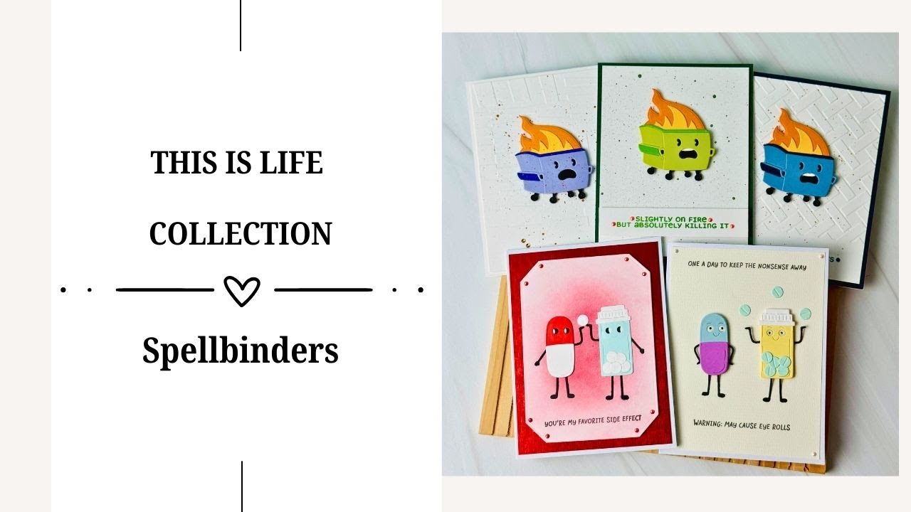 Мой первый взгляд на коллекцию Spellbinders This is Life (2 проекта)