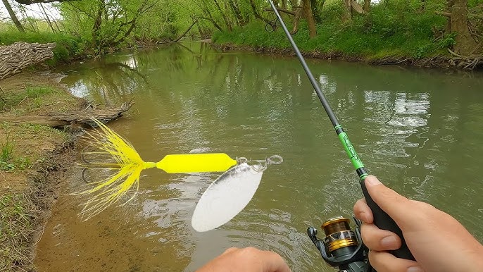 Ultralight Creek Fishing with TINY Crankbait 