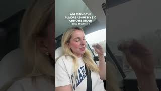 How to Order My Viral $10 Chipotle Hack 🌯🤩 #chipotlehack #burrito #grilledcheeseburrito #mukbang