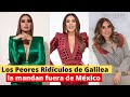 los peores ridículos de Galilea Montijo | El día que le dijeron que se fuera de México