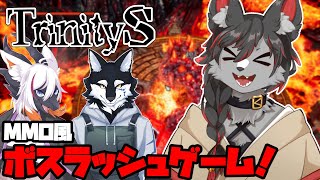 【TrinityS】３匹で協力してボスを倒すぞ！【ケモV】