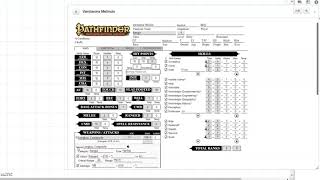 Pathfinder Roll 20 Tools Part 3: Character Sheets in Roll 20