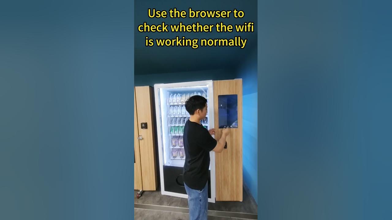 Smart Vending machine Internet connection instruction Circuit Diagram