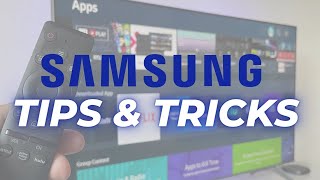 7 Samsung TV Settings and Features You Need to Know! | Samsung TV Tips \& Tricks