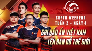 PMWL EAST 2020 | Tuần 2 - Ngày 4 Super Weekend | PUBG MOBILE World League Season Zero 2020