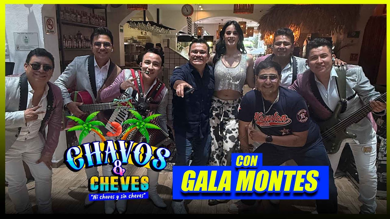 GALA MONTES en Chavos y Cheves con Rafa Balderrama y Andrés Salazar