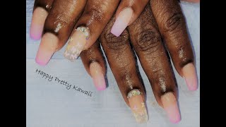 Butterfly Ombre Dip Set Using iGel Beauty&#39;s Easy Ombre