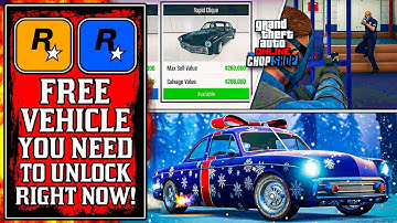 Rare FREE $1,000,000 CHRISTMAS CAR in GTA 5 Online! The NEW GTA Online UPDATE! (GTA5 New Update)