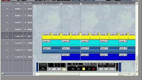 Steinberg Cubase VST-32/5.1 Complete Tutorial #06 Arrangement Window Overview Pt 1