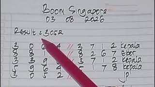 SGP PREDICTION AUGUST 03, 2026 | SINGAPORE LEAKS TODAY | ACCURATE HEAD-TAIL FORMULA