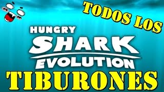 COMPRANDO TODOS LOS TIBURONES DE HUNGRY SHARK EVOLUTION | StevenArzube