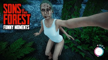 TOP 100 FUNNIEST FAILS in SONS OF THE FOREST (Part 7)