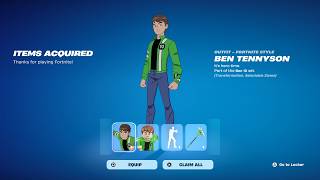 How To Get Ben Tennyson Skin NOW FREE In Fortnite (Unlocked LEGO Ben Tennyson Style)