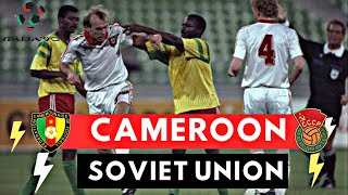 Cameroon vs Soviet Union 0-4 All Goals & Highlights ( 1990 World Cup )