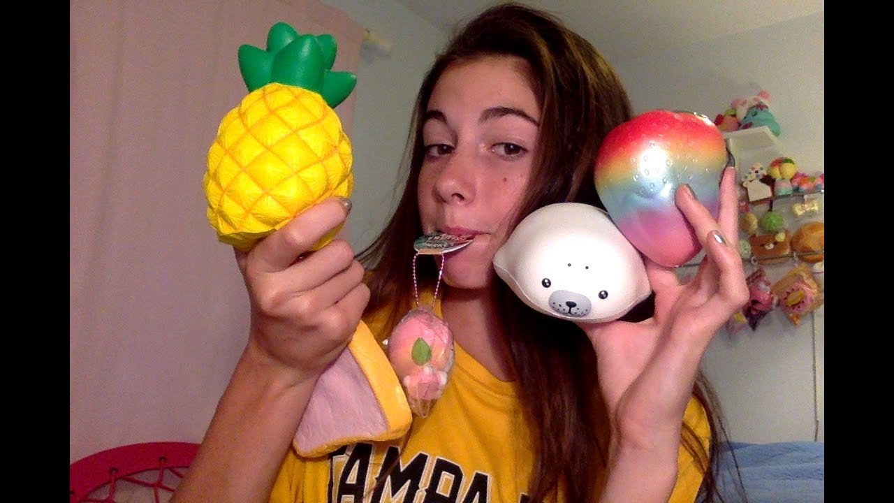 ANOTHER GREAT SQUISHY PACKAGE!! | Ibloom pineapple pen!!!