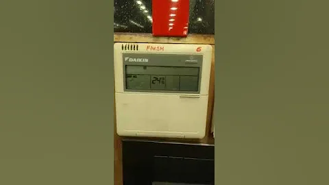 Daikin VRV Error code JC