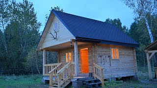 Installing Windows in the My Cabin, Gable Cladding, Making wooden Soffit, Ep.12 by Bjorn Brenton 265,434 views 6 months ago 34 minutes