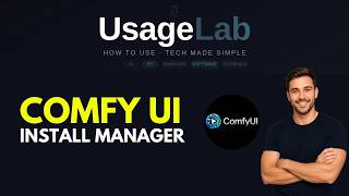 comfyui manager install