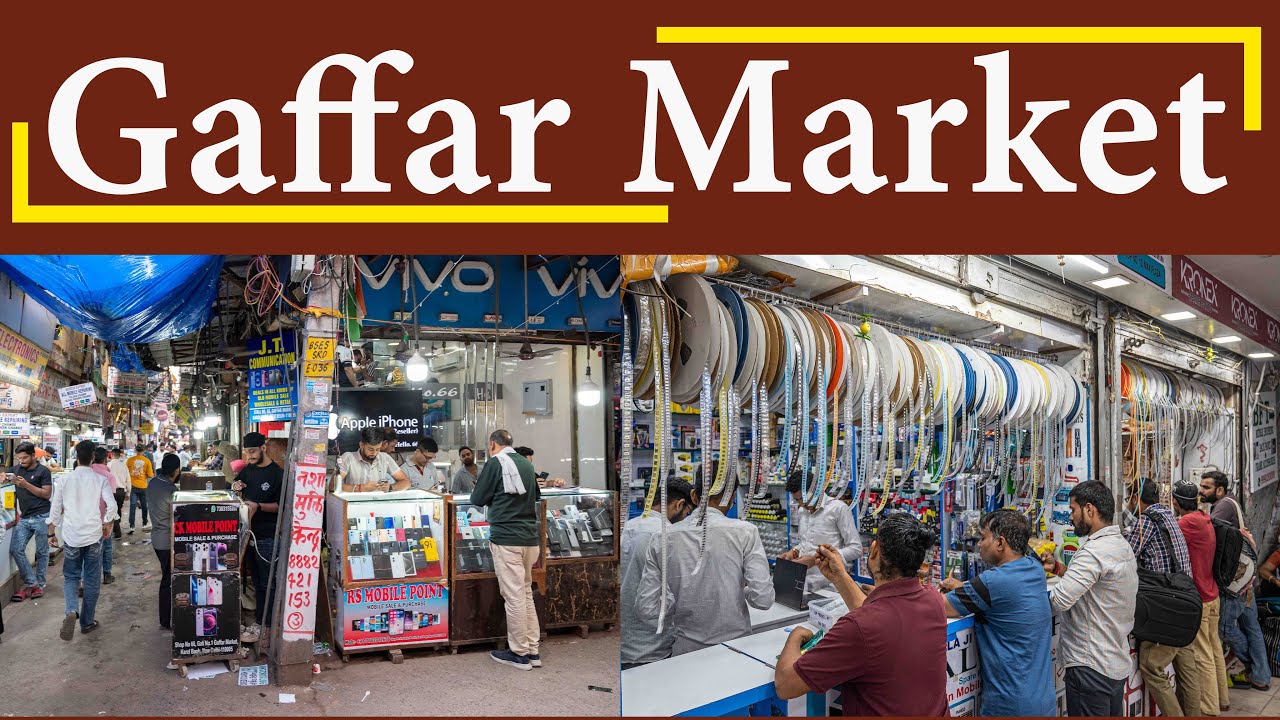 Gaffar Reri My First Visit to Gaffar Market | Hidden World of Mobile Repair and Old ...