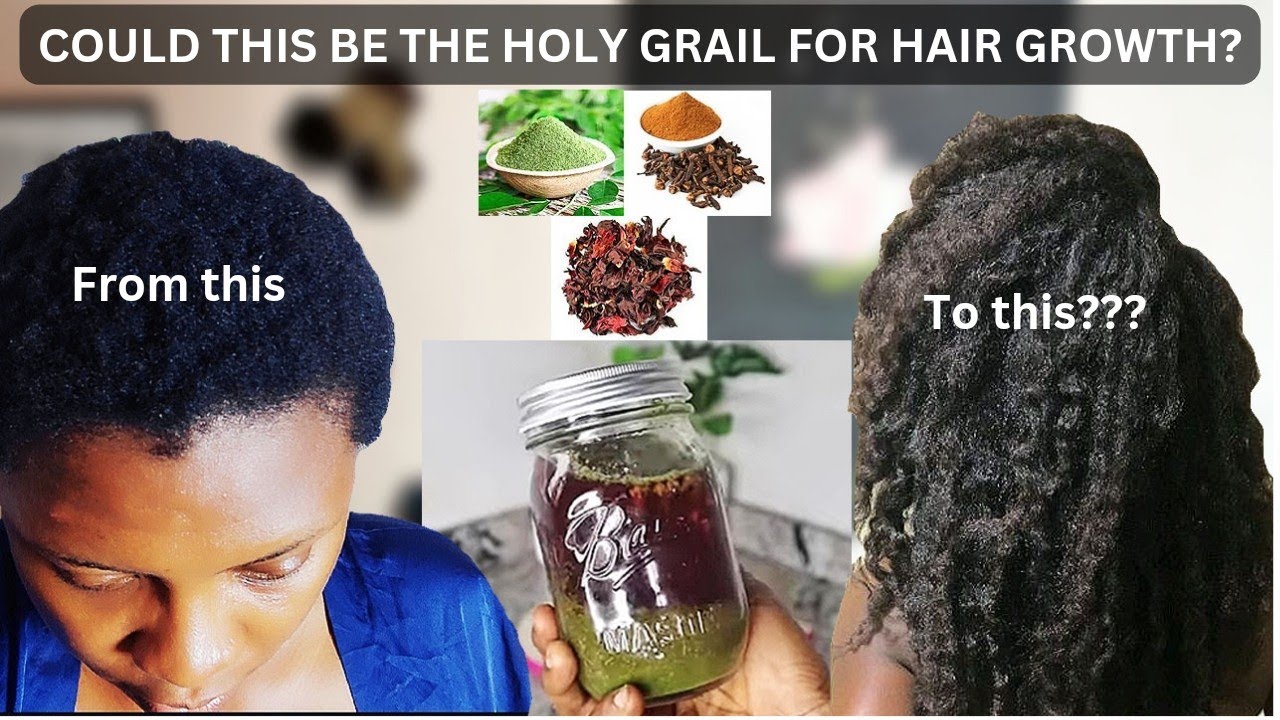 I TRIED USING THE VIRAL HAIR GROWTH TEA WITH MORINGA, HIBISCUS, AND
