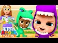 We are Little Dinosaurs! | Dinosaur Song | Fun Sing Along Songs by Little Angel Playtime