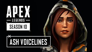 NEW Apex Legends ASH Voicelines & New Skins - Season 10