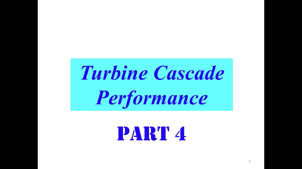 TM LEC #17: CHAPTER 03 CASCADE PERFORMANCE PART 4 - YouTube