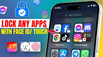 How to Lock Any App with Face ID or Touch ID | Lock Apps with Touch ID and Face ID on iPhone
