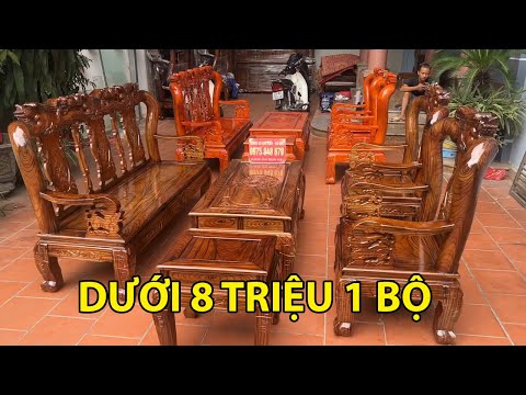 Video 2 Bộ Bàn Ghế Giá Rẻ Dưới 8 Triệu - Xưởng Gỗ Nam Tuấn... - youtube