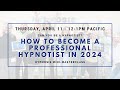 Can You Be a Hypnotist? How to Become a Professional Hypnotist in 2024