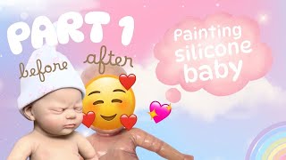 Celebrity How to paint your silicone baby - PART 1 - Painting a Silicone Baby - Silicone Doll - Full Body  Wealth