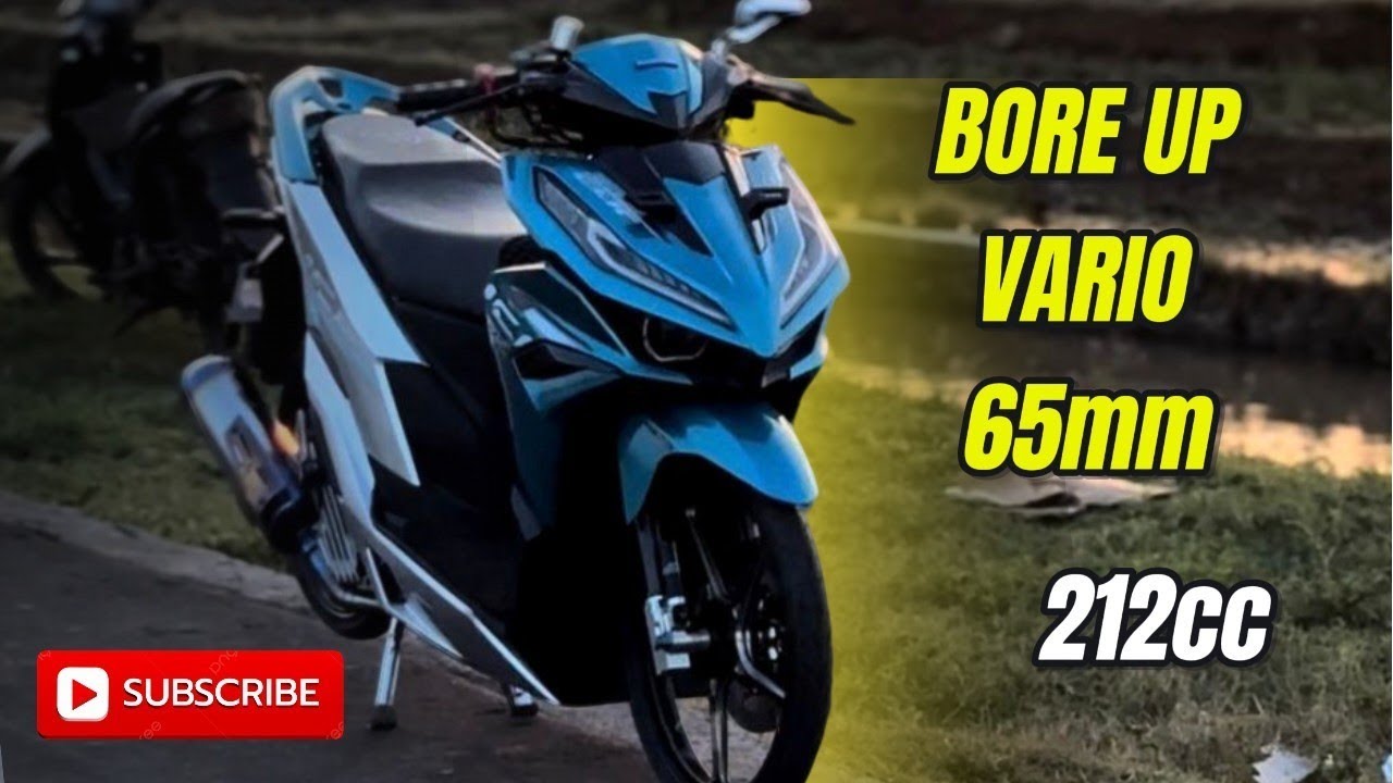 BORE UP VARIO 212 CC PISTON 65MM STROKE 64 MM