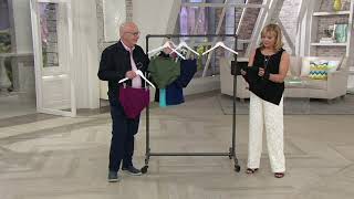Denim & Co. Beach High Waist Swim Brief on QVC